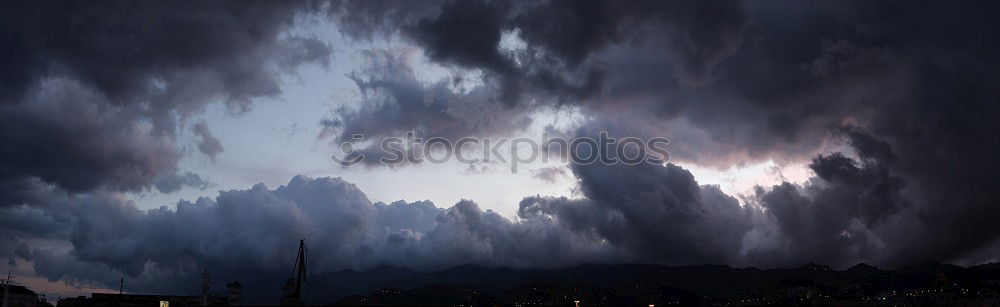 Similar – Unwetterwarnung Himmel