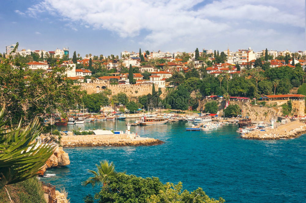 Similar – Gradac, on the coast of Croatia.