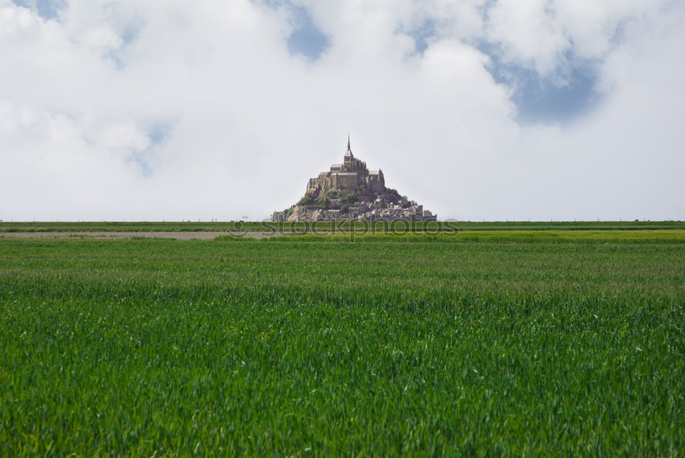 Similar – Image, Stock Photo Mont Saint-Michel