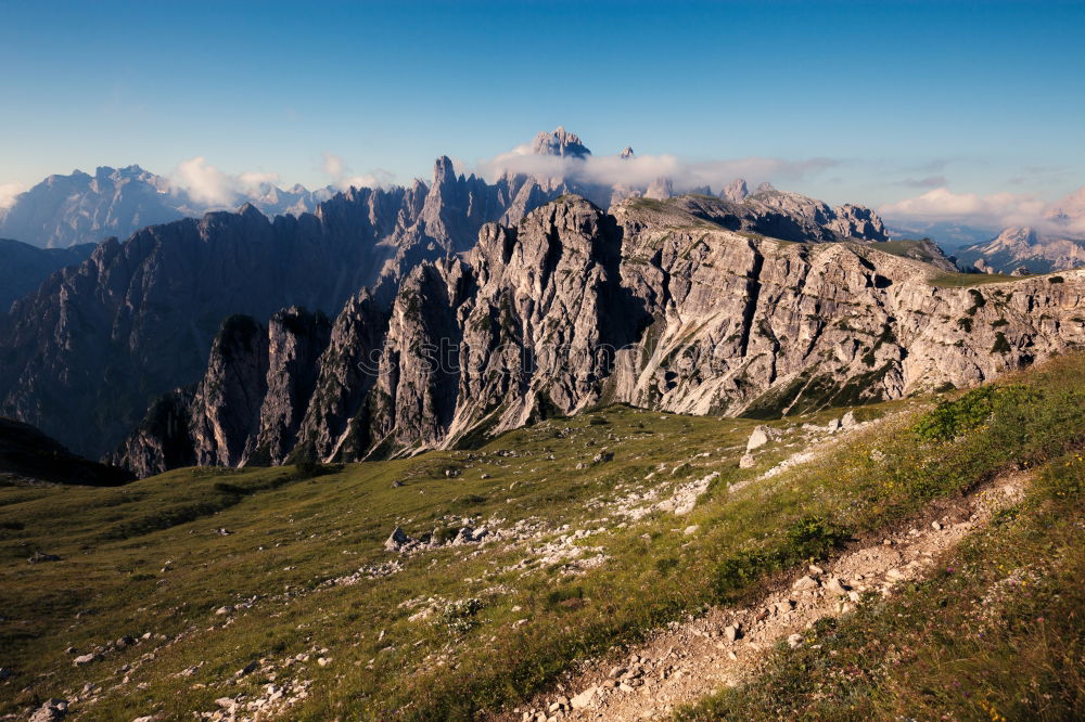 Similar – Hiking in Villnöss 5