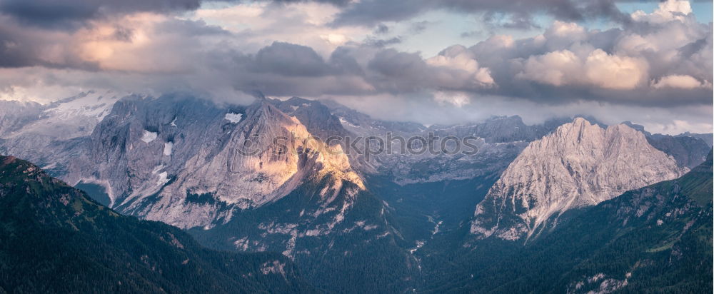 Similar – Image, Stock Photo ALPENGLÜHEN Nature