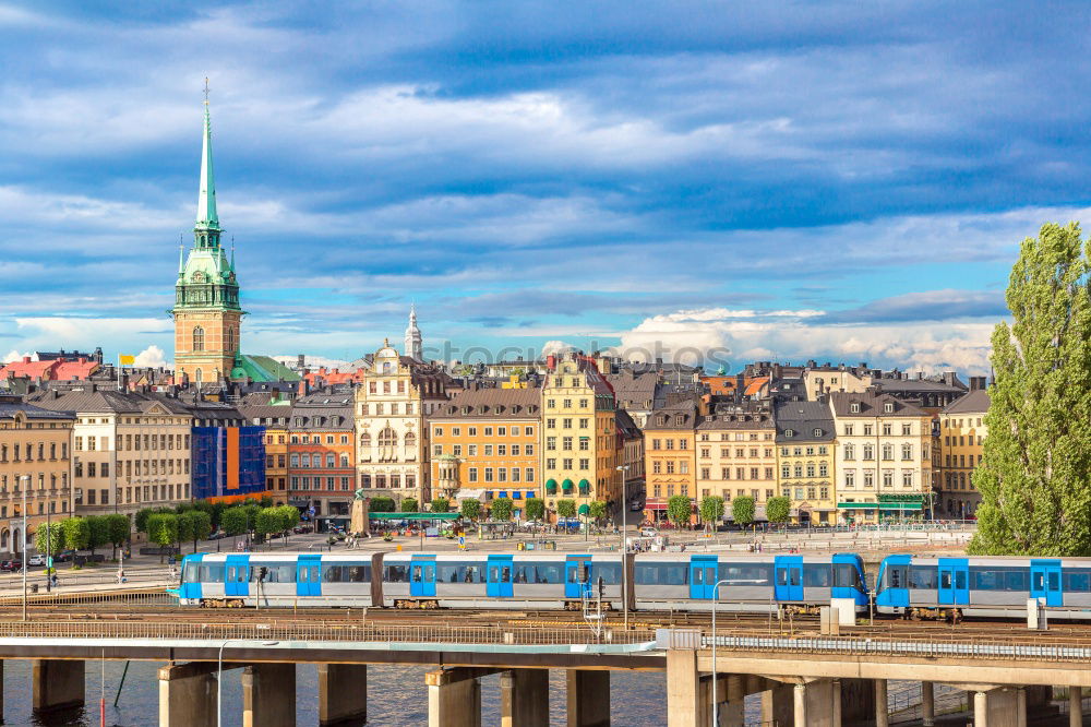 Similar – Image, Stock Photo Panoramic View of Prague, Czech Republic