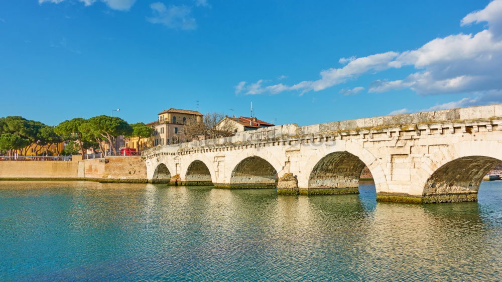 Similar – Image, Stock Photo Bridge across Seine river