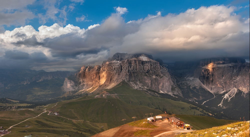 Similar – Sunset in the Dolomites