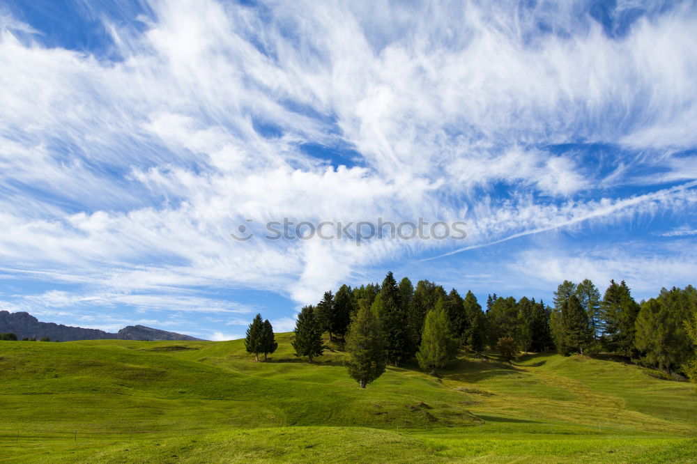 Similar – Image, Stock Photo Clouds and shadows in the Dolomites III