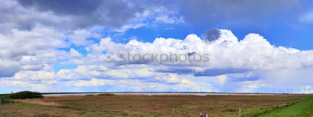 Pfad zum Himmel Wolken