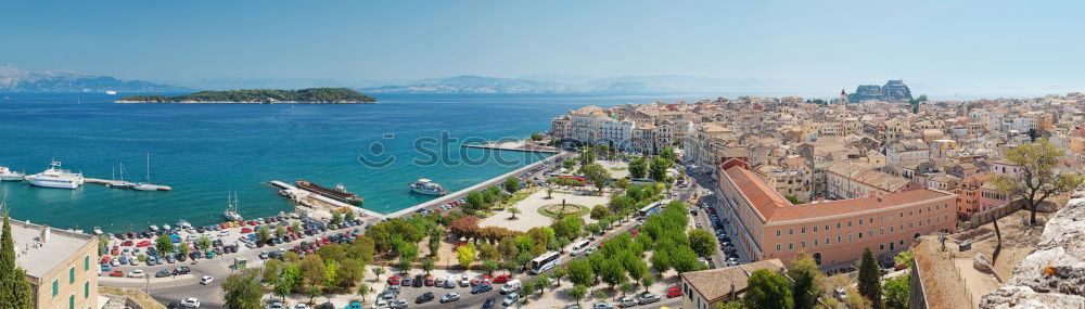 Similar – Image, Stock Photo Santorini island, Greece.