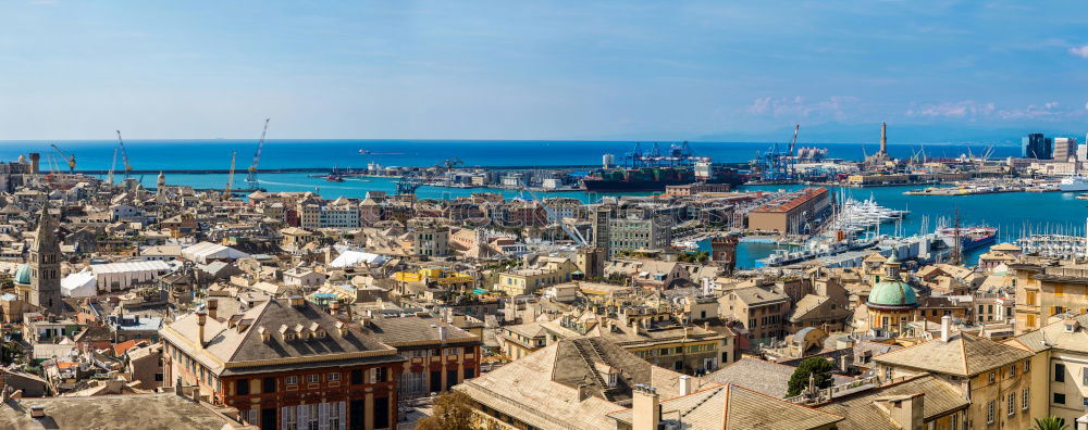 Similar – Image, Stock Photo Genoa Skyline 1