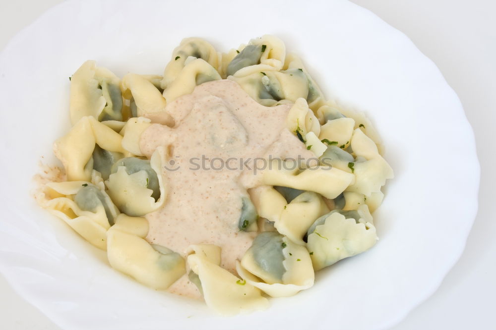 Similar – Image, Stock Photo Gnocchi in sage butter I