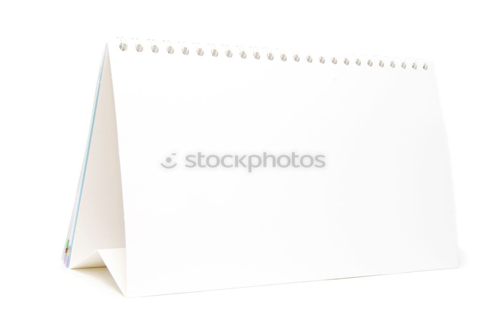 Blank sheet pencil and eraser with clipping path on white