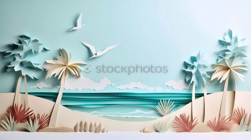 Tropical Summer Holiday Background