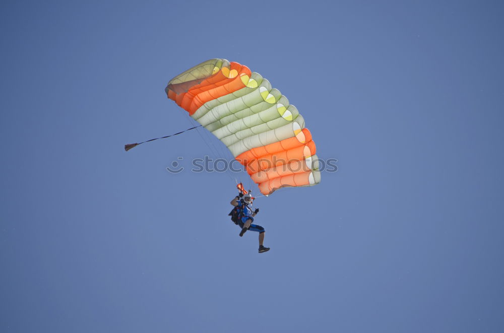 Image, Stock Photo Modern wing Paragliding