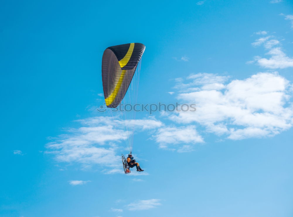 Similar – Image, Stock Photo Modern wing Paragliding