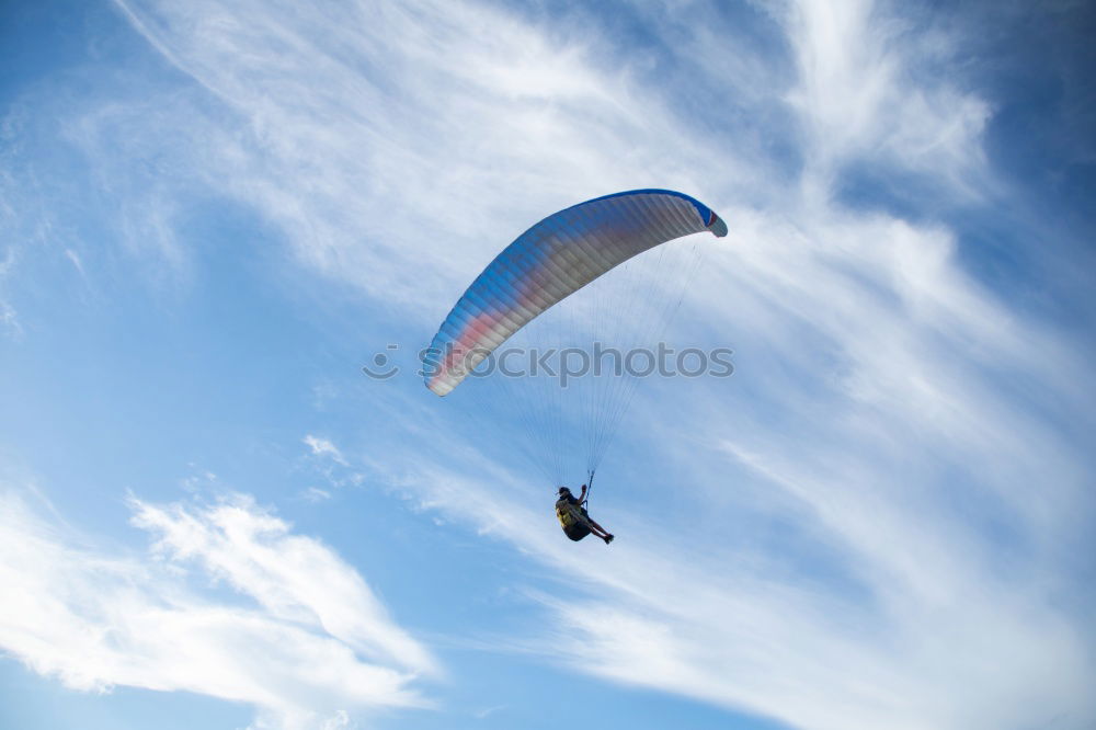 Image, Stock Photo airman Skydiver