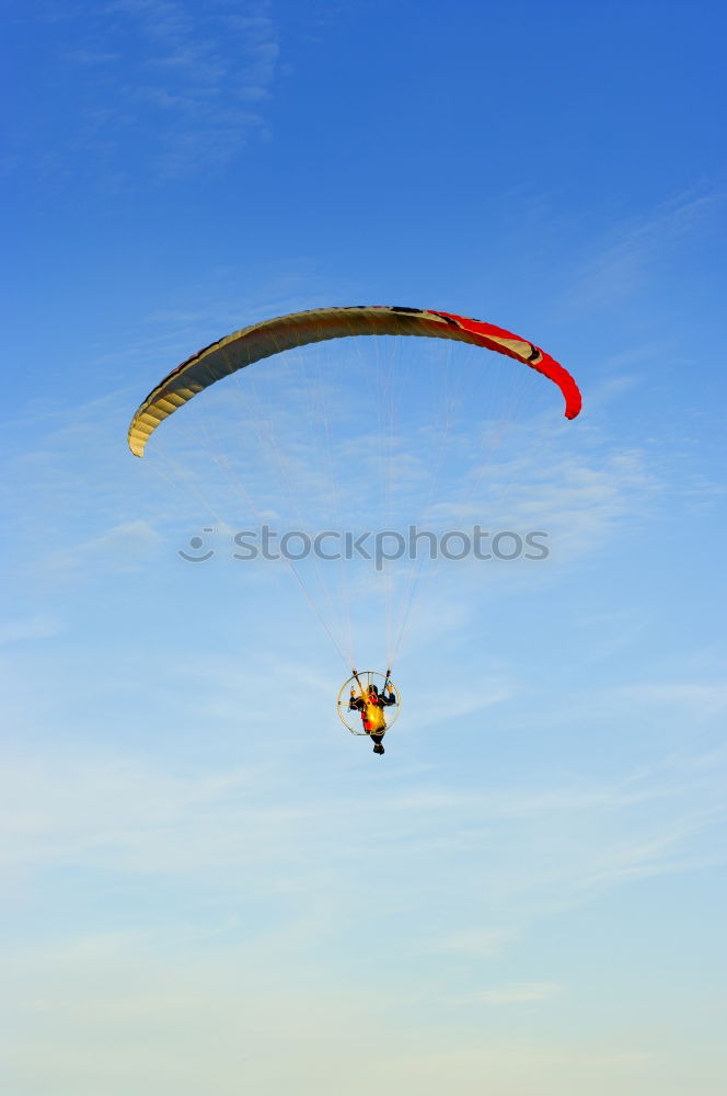 Similar – Image, Stock Photo airman Skydiver