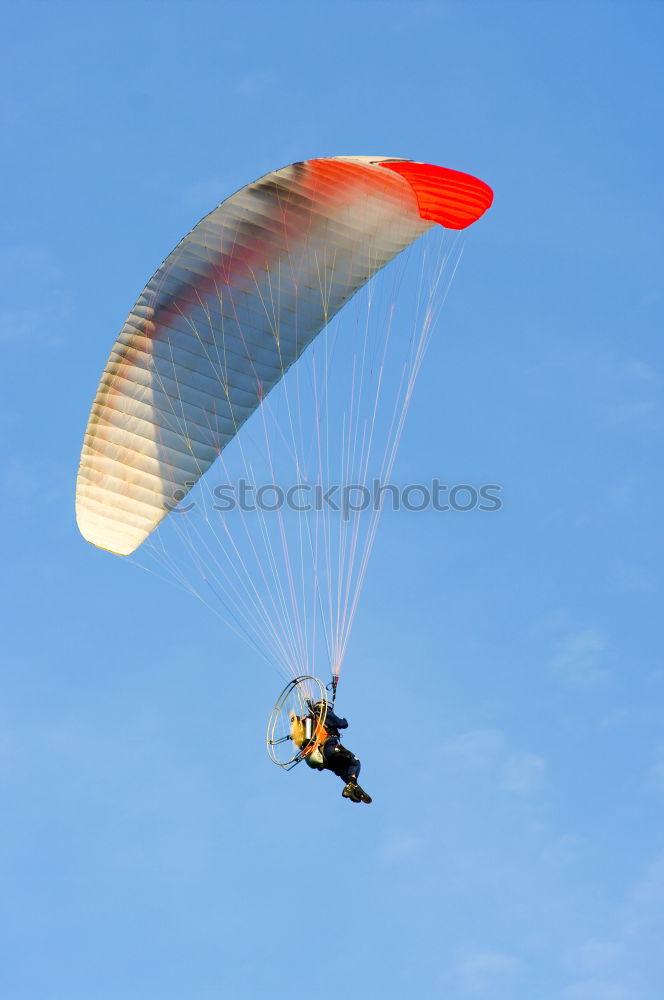 Similar – Image, Stock Photo Modern wing Paragliding