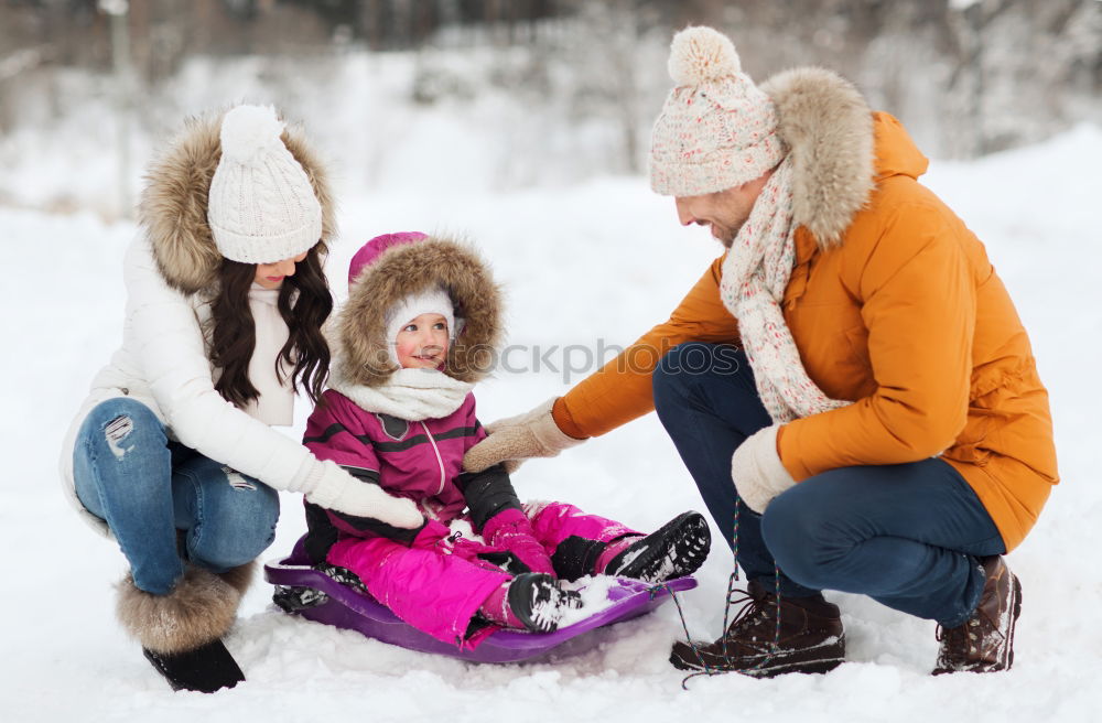 Similar – Mother spending time with her children outdoors