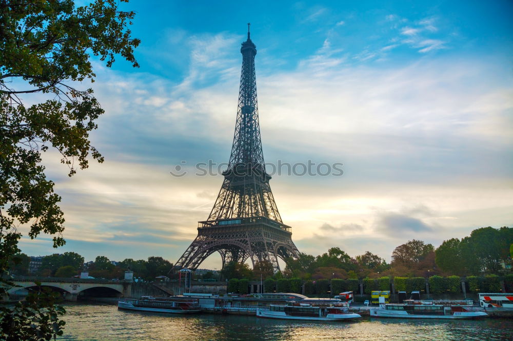 Similar – Eiffel Tower in summer