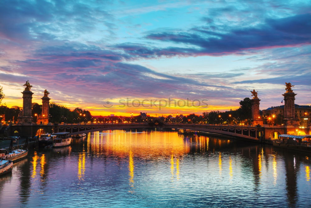 Similar – Image, Stock Photo Sunset in Hamburg Skyline