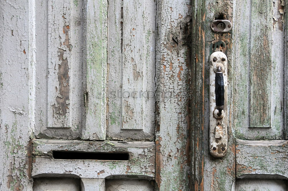 Similar – Scraped door Door handle