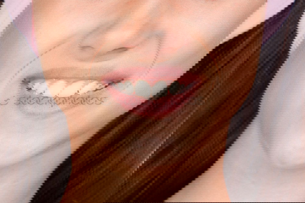 Similar – Image, Stock Photo patchmouth Lips Woman