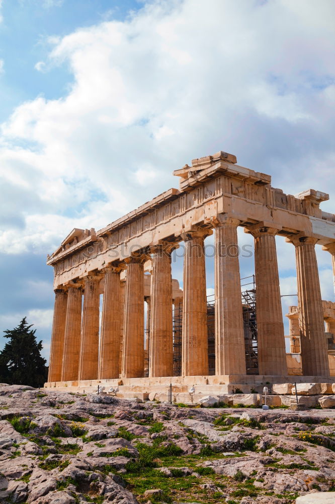 Ancient Greek temple in Selinunte, Sicily, Italy