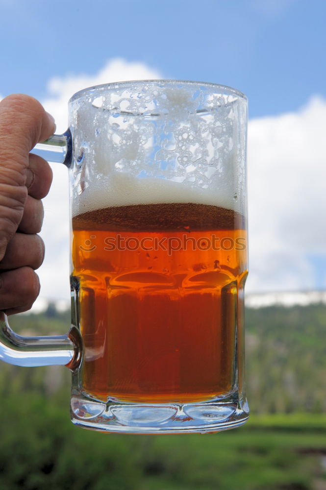 Similar – Image, Stock Photo finally noon Beer Foam