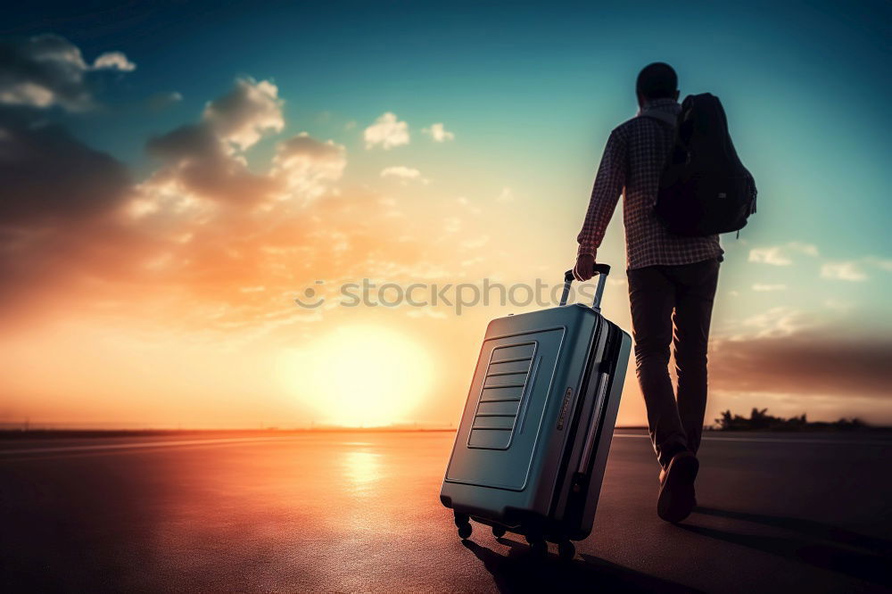 Image, Stock Photo #AS# A hobbit goes on a journey