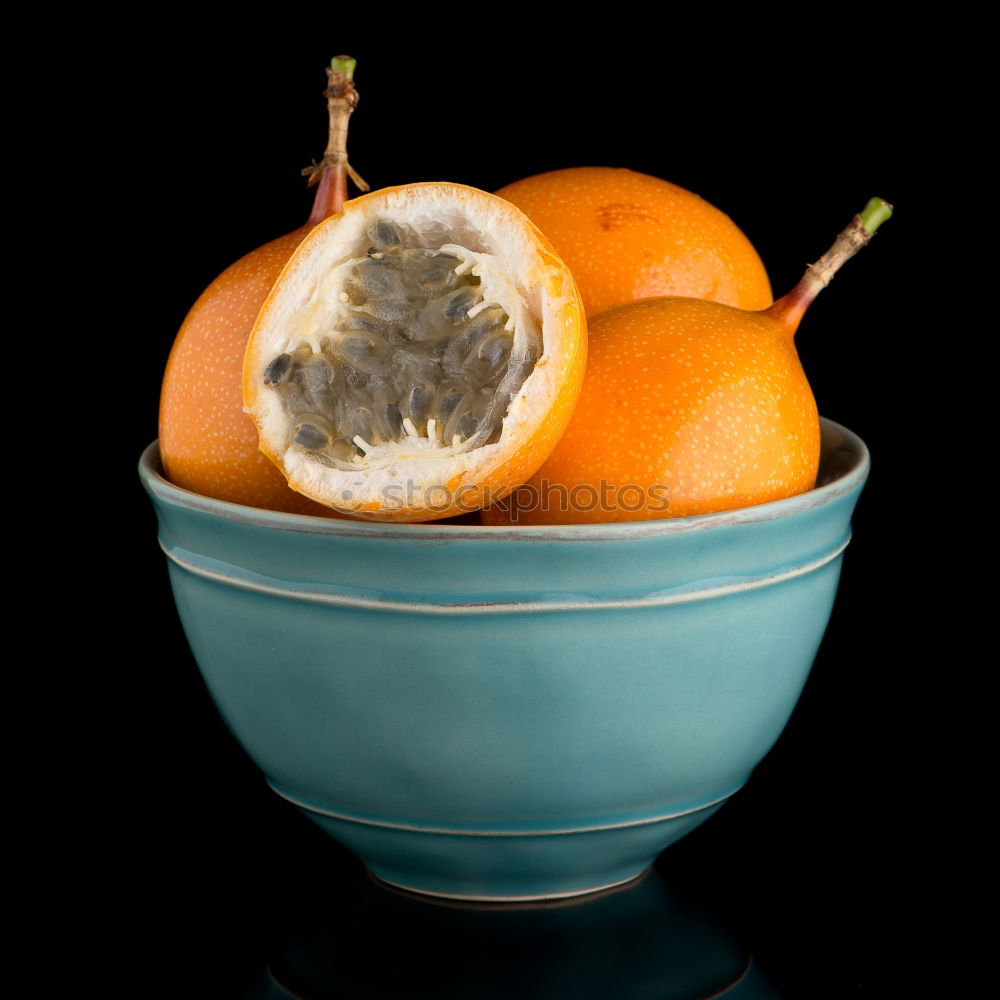 Similar – Image, Stock Photo ripe pear with stem on blue plate