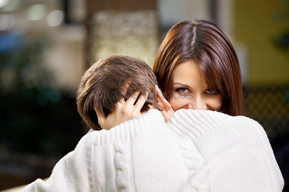 Image, Stock Photo The world passes by Woman