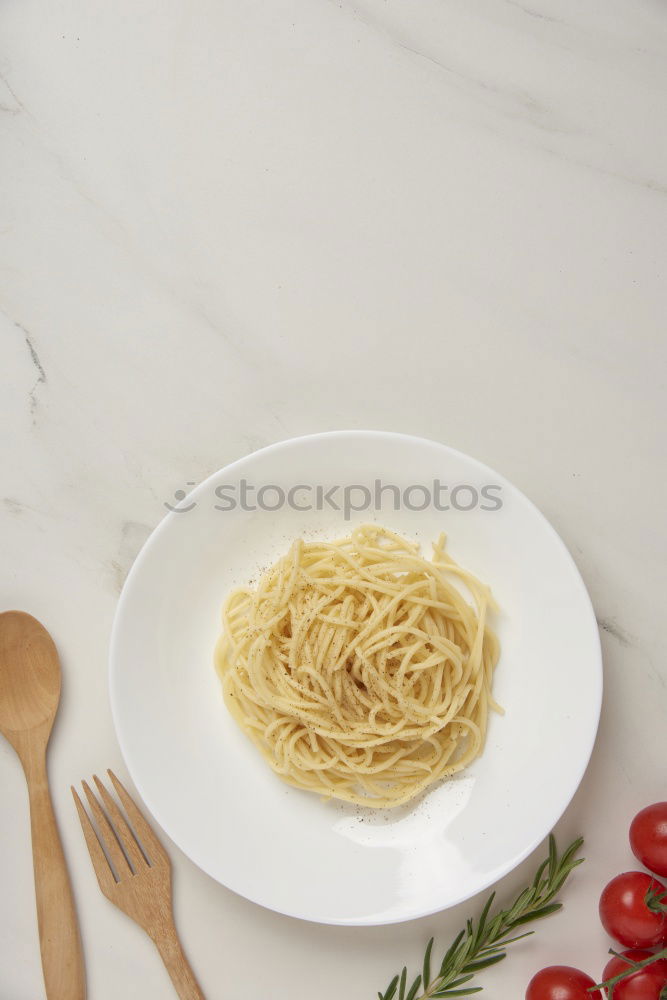 Similar – Lunch plate with spaghetti Bolognese