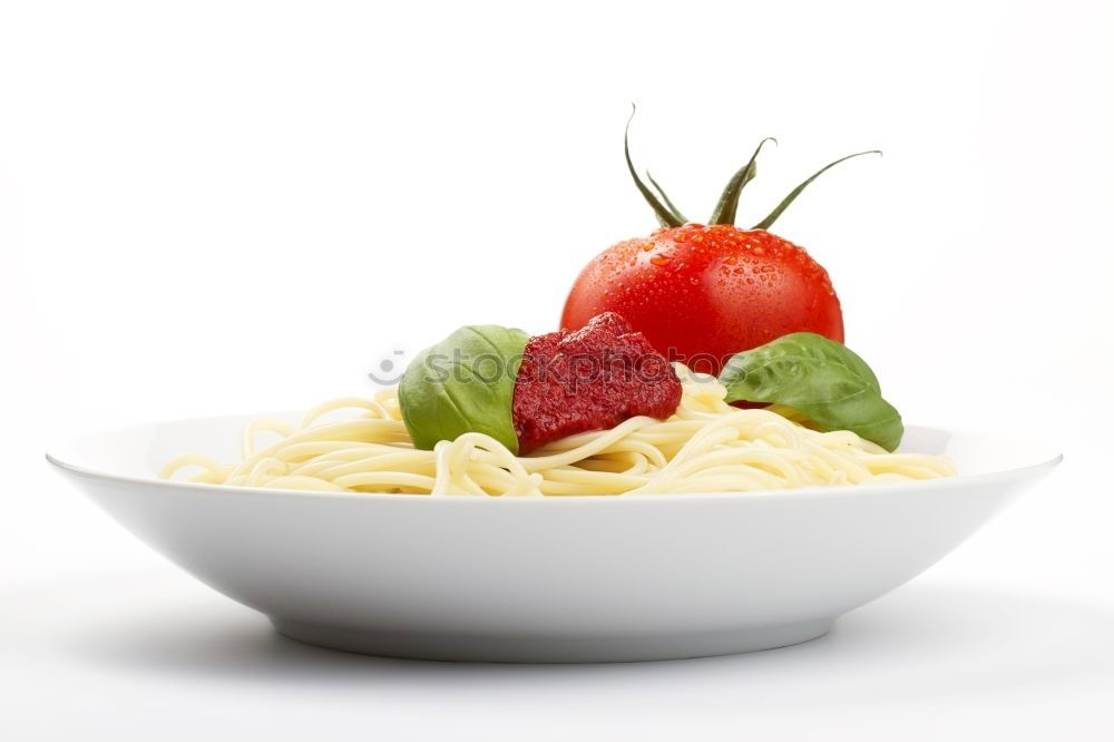 Similar – Image, Stock Photo chilli prawn linguine Food