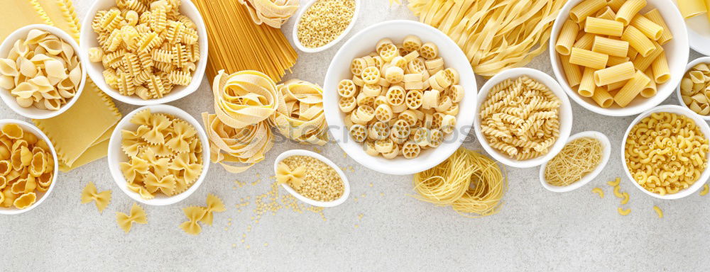 Image, Stock Photo pasta Food Nutrition Lunch