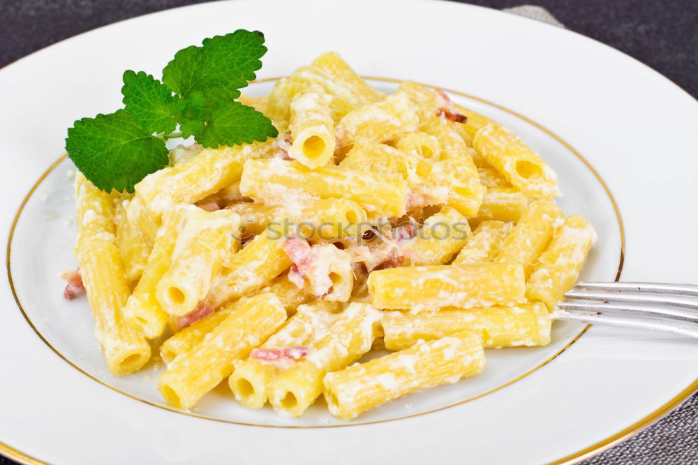 Similar – Image, Stock Photo breakfast scrambled eggs with herbs