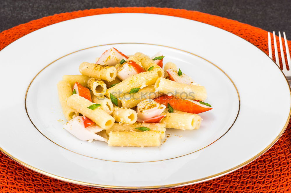 Similar – Image, Stock Photo Gnocchi in sage butter II