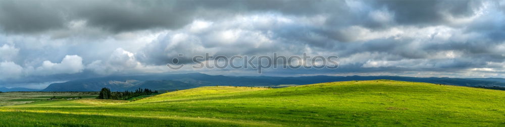 Similar – Image, Stock Photo Pointed cone heap of the former copper mining in the Mansfeld district behind a blooming rape field