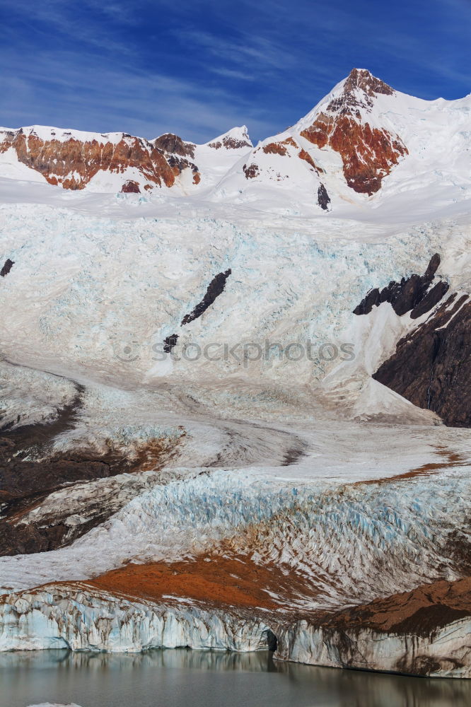 Similar – snowy land Hiking Nature