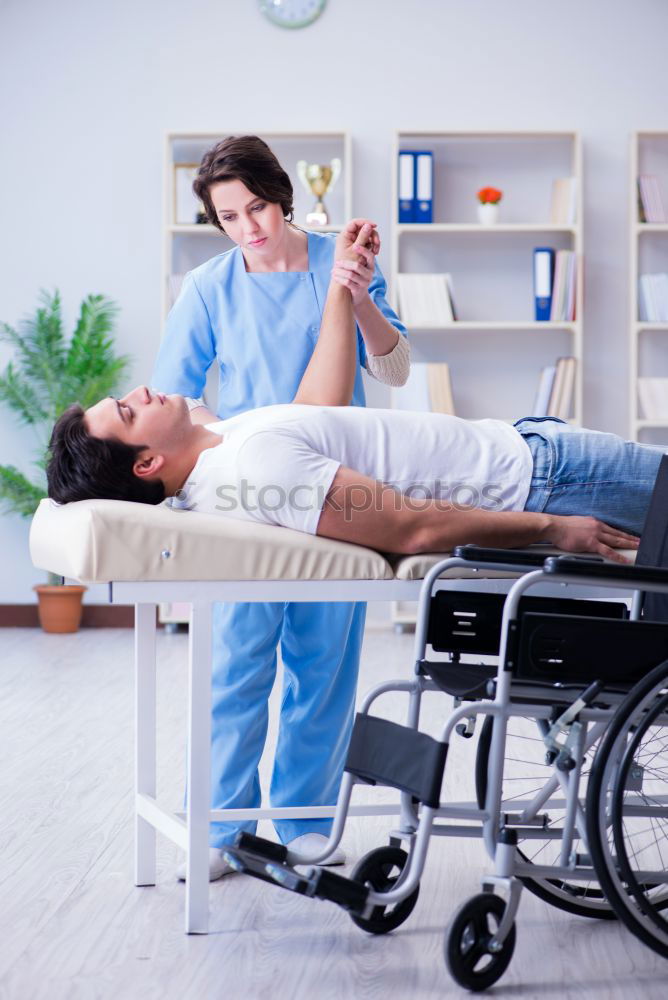 Similar – Image, Stock Photo Woman in protective clothes posing with a blue paint roller #DIY