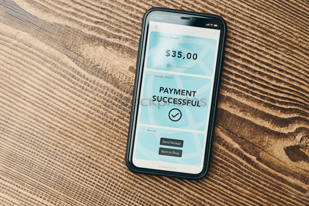 Similar – Image, Stock Photo Man paying with smartphone for online shopping. Paying using fast secure payment system. Paying bills using express payment technology. Ordering product online using smartphone. Confirmation payment successful displayed in store app