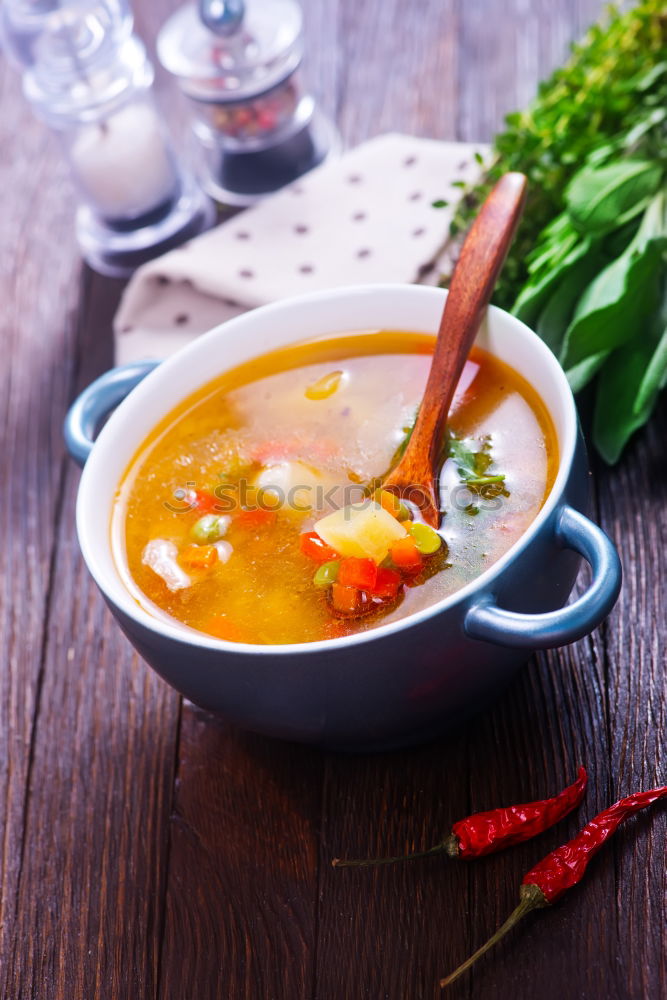 Similar – vegetable soup Soup