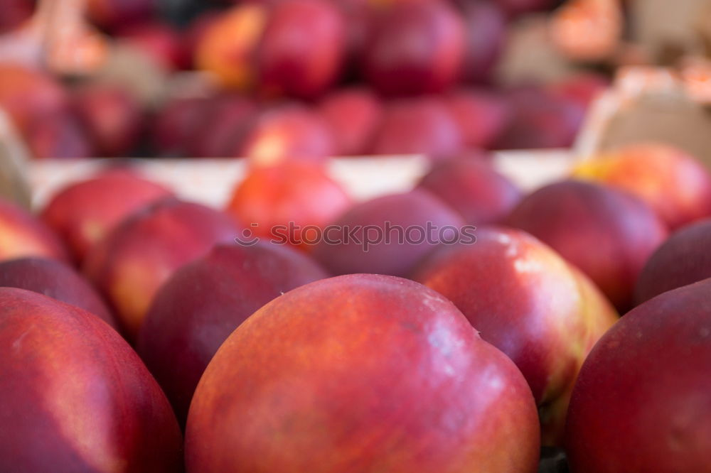 Similar – Image, Stock Photo Red Apples For Sale In Fruit Market