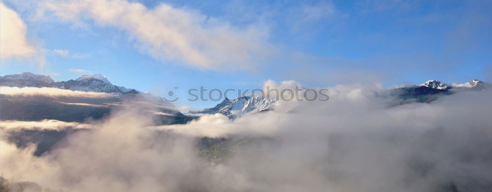 Similar – Image, Stock Photo Zugspitze, highest mountain peak in Germany