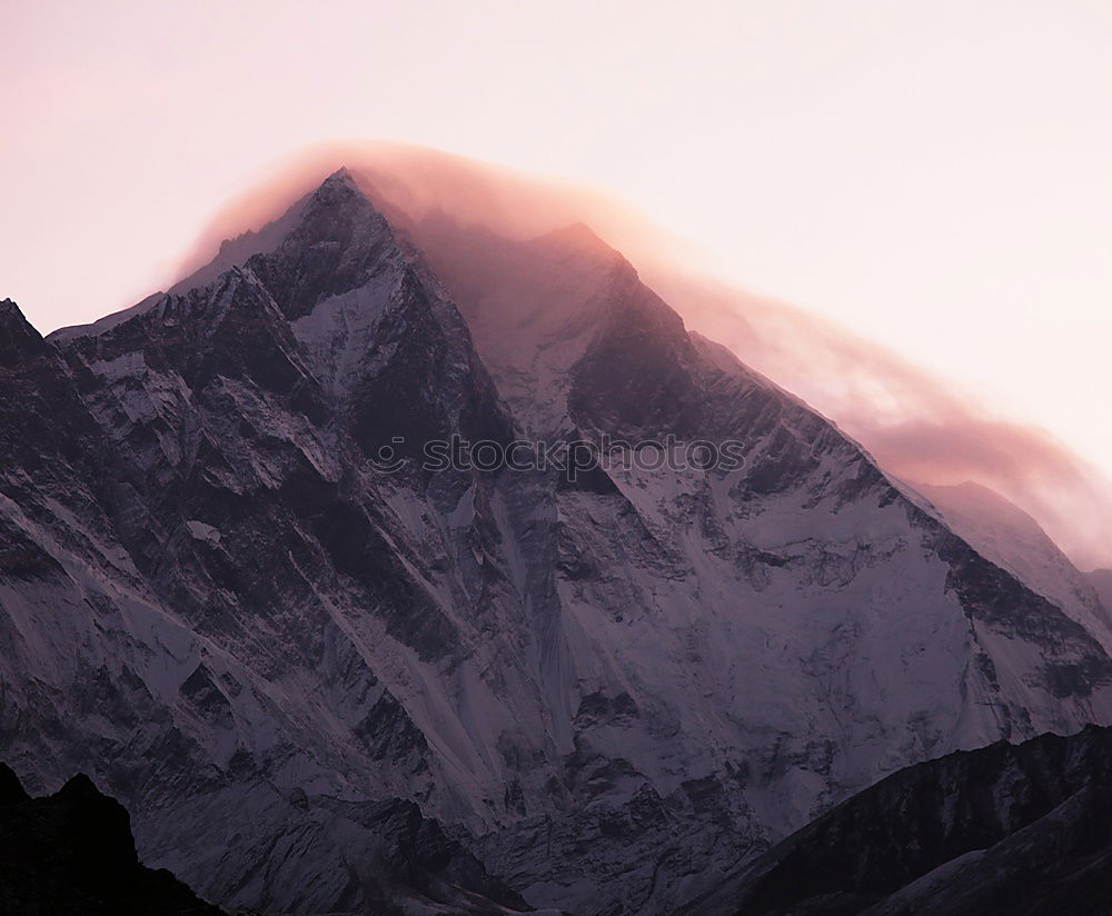 Similar – Last ray of the sun Nepal