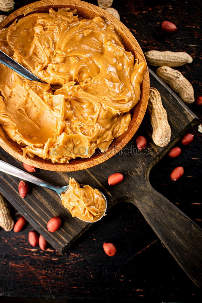 Similar – Image, Stock Photo Traditional pumpkin cake preparation