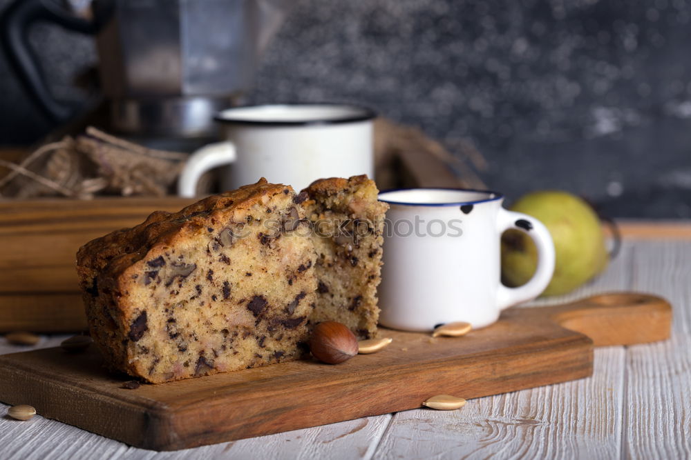 Similar – Image, Stock Photo cake with raisins Fruit