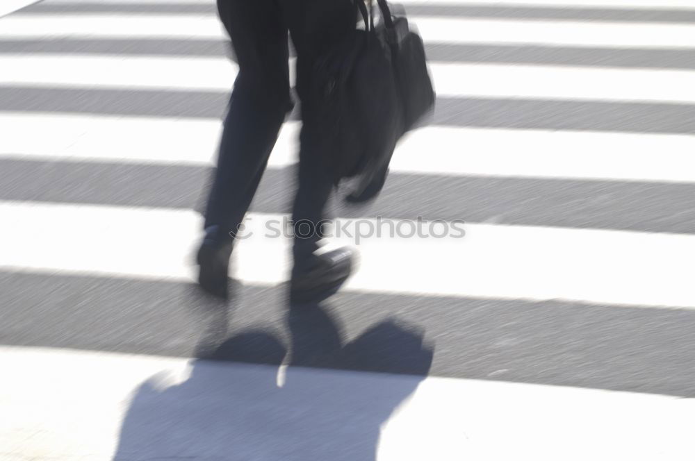 Similar – Image, Stock Photo Crossing the zebra crossing