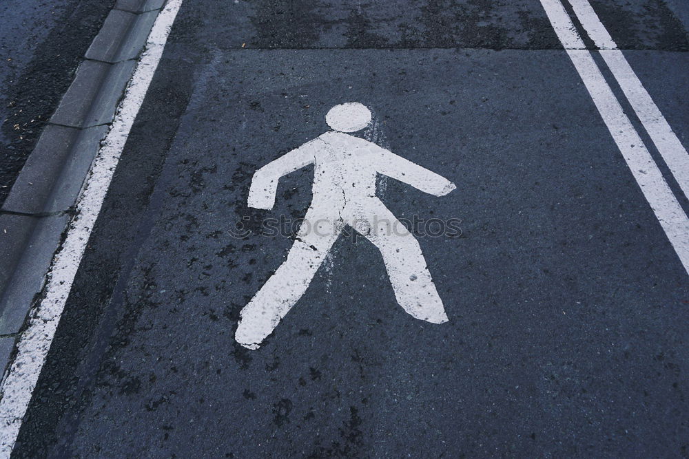 Image, Stock Photo gender man Asphalt