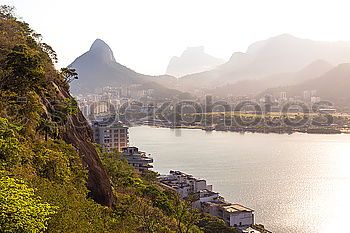 Similar – Image, Stock Photo Panoramic view of Rio de Janeiro from above, Brazil