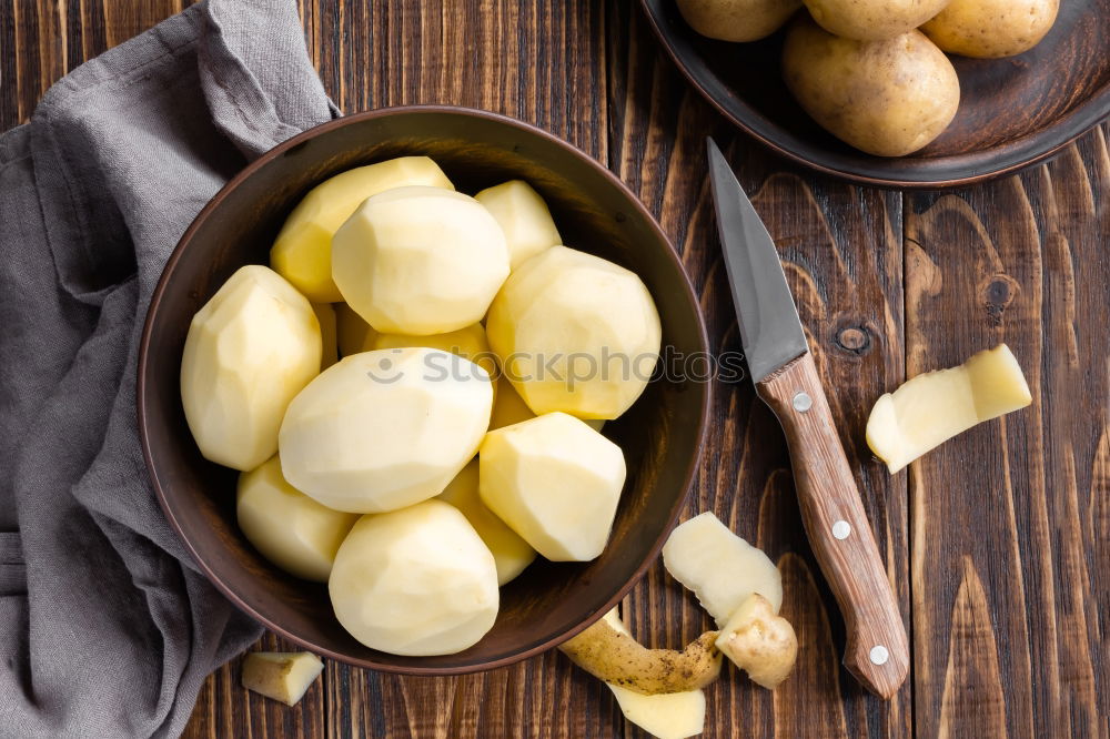 Similar – Image, Stock Photo ripe yellow pears in a brown clay bowl