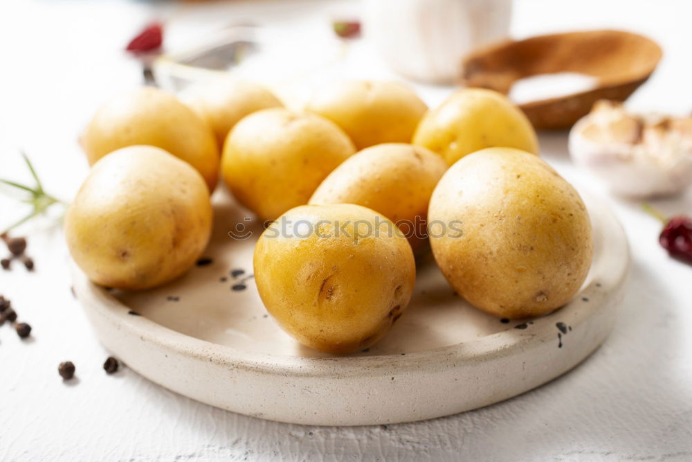 Similar – Boil young potatoes Food